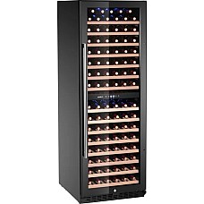 VYNO ŠALDYTUVAS, 2 zonų, 131 buteliai, Arktic, 418L, Juodas, 680x595x(H)1760mm