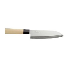Japoniškas peilis Santoku, HENDI, Šviesi mediena, (L)290mm
