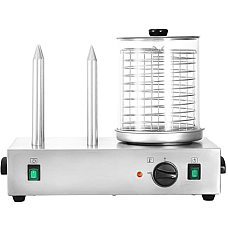 Dešrelių ir dešrainių bandelės šildytuvas, HENDI, 230V/550W, 500x310x(H)395mm