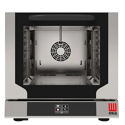 KONVEKCINĖ GARŲ KROSNELĖ 4x 429x345 mm, su drėkinimo funkcija, programuojama jutikliniu valdymu, 220-240V/3150W, 590x709x(H)589mm-Hendi