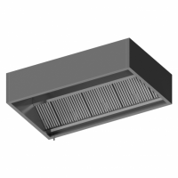 Novameta Priesienis dėžutės formos ventiliacinis gaubtas 150 / 150 / 48