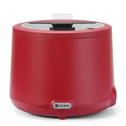 UNIQ SRIUBOS MARMITAS, HENDI, 8L, Raudonas, 220-240V/500W, ø366x(H)325mm-Hendi