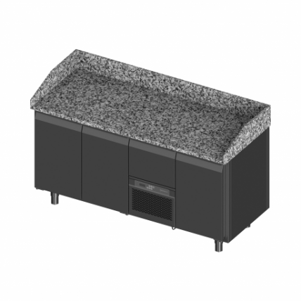 Novameta šaldomas picų stalas su granito paviršiumi FM0-P303-172/70/90-