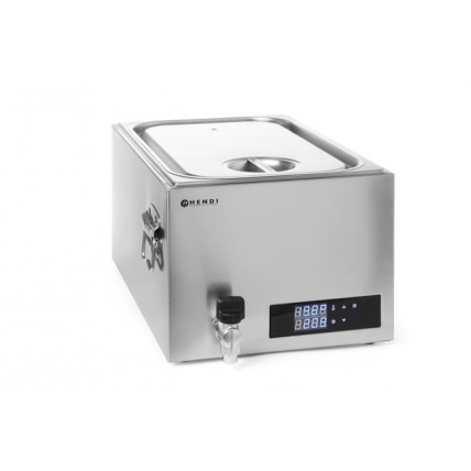 LĖTPUODIS SOUS-VIDE MAISTUI GAMINTI, ESANT ITIN ŽEMOMS TEMPERATŪROMS GN 1/1 - 600x330x300 mm Hendi
