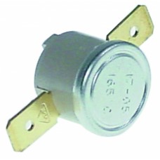 Bi-metal thermostat switch-off temp. 132°c 1nc 390362