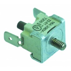Bi-metal safety thermostat switch-off temp. 115°c 390392