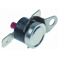 Bi-metal safety thermostat switch-off temp. 127°c 390711