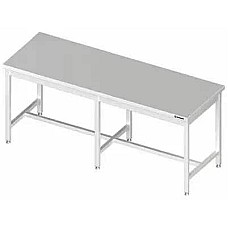 Centrinis stalas be lentynos 2500x800x850 mm, suvirintas