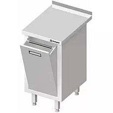 Sieninis stalas su atverčiamu krepšeliu 450x600x850 mm