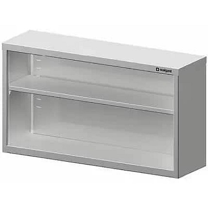 Atvira sieninė spinta 1400x300x600 mm