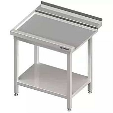 Pakrovimo stalas (L) su lentyna SILANOS indaplovėms 800x730x900 mm, surenkamas