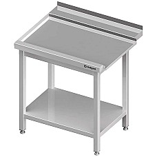 Išleidimo stalas (L) su lentyna SILANOS 1100x730x900 mm suvirintoms indaplovėms