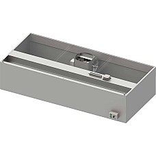 EKONOMINIS sieninis stoglangis su fiksatoriumi. B, ventiliacija. E3 ir apšvietimu 2600x900x550 mm (1 segmentas)