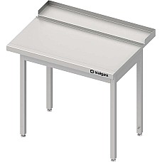 Išleidimo stalas (P), be lentynos indaplovėms STALGAST 1000x750x880 mm, prisuktas varžtais