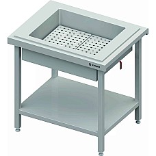 Stovas su neutraliu izoliuotu padėklu ledui 2xGN 1/1 920x750x880 mm