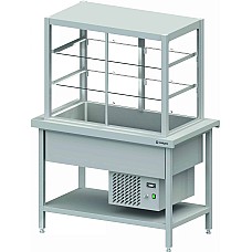 Šaldymo vitrina 1245x750x1680 mm