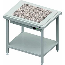 Stalass su granito kaitlente 2xGN 1/1 920x750x880 mm