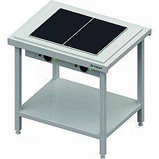 Stovas su keramine kaitlente 2xGN 1/1 920x750x880 mm