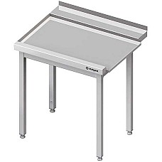 Iškrovimo stalas (L), be lentynos, skirtas SILANOS 800x730x900 mm suvirintoms indaplovėms