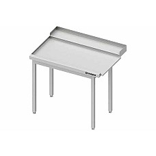 Iškrovimo stalas (L), be lentynos indaplovei STALGAST 800x750x880 mm, prisuktas varžtais