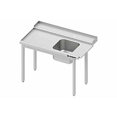 Pakrovimo stalas(L) 1 skyrius be lentynos indaplovei STALGAST 800x750x880 mm, surenkamas