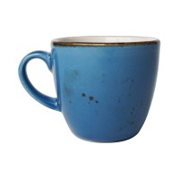 Espreso puodelis, Fine Dine Iris, porcelianas, mėlyna, 90 ml