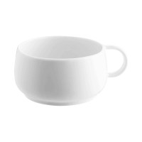 Puodelis arbatai, Degrenne Empileo Cafeterie, porcelianas, balta, 250 ml