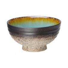 Azijietiško stiliaus dubuo, Fine Dine Lazur, keramika, mėlyna, 197 mm