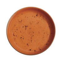 Dubuo, Fine Dine Dahlia, porcelianas, oranžinė, 200 mm
