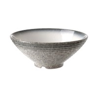 Kūginis dubuo, Silk, keramika, pilka, 255 mm
