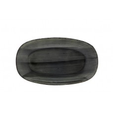 Padėklas, Fine Dine Onyx, porcelianas, juoda, 260 mm