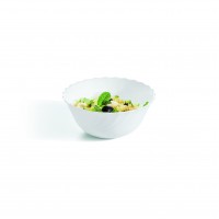 Salotų dubuo, Arcoroc Trianon, Opal® grūdintas stiklas, balta, 180 mm