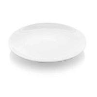 Lėkštė be apvado, Fine Dine Bianco, porcelianas, balta, 300 mm