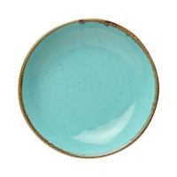 Sekli lėkštė, Coupe, Porland Seasons Laguna, porcelianas, mėlyna, 263.5 mm