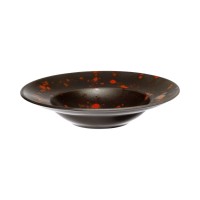 Lėkštė makaronams, Fine Dine Bloom, porcelianas, juoda, 270 mm