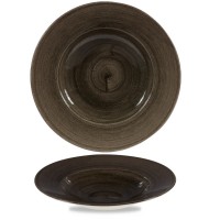 Lėkštė makaronams, Stonecast Patina Iron Black, porcelianas, juoda, 280 mm