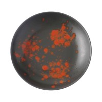 Gili lėkštė, Fine Dine Bloom, porcelianas, juoda, 230 mm