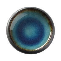 Gili lėkštė, Lazur, keramika, mėlyna, 152 mm