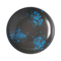 Sekli lėkštė, Fine Dine Flora, porcelianas, mėlyna, 190 mm