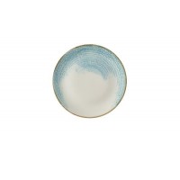 Sekli lėkštė, HOMESPUN ACCENTS AQUAMARINE, porcelianas, mėlyna, 288 mm
