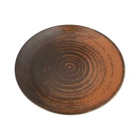 Sekli lėkštė, Porland Lykke bown, porcelianas, ruda, 252.5 mm