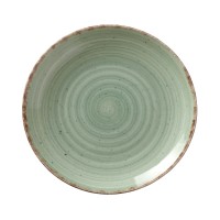 Sekli lėkštė, Nefryt, porcelianas, žalia, 270 mm