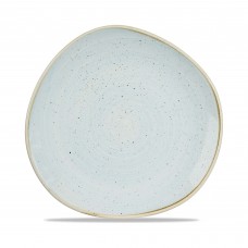 Organiškos formos sekli lėkštė, Stonecast Duck Egg Blue, porcelianas, mėlyna, 210 mm