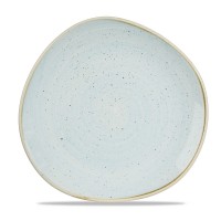 Organiškos formos sekli lėkštė, Stonecast Duck Egg Blue, porcelianas, mėlyna, 264 mm