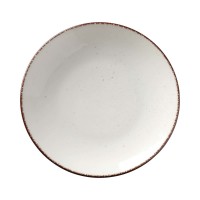 Sekli lėkštė, Opal, porcelianas, kreminė, 270 mm