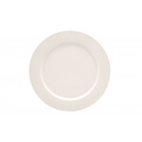Sekli lėkštė su plačiu apvadu, Porland Dove, porcelianas, kreminė, 162 mm