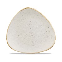 Trikampio formos lėkštė, Stonecast Barley White, porcelianas, kreminė, 265 mm