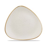Trikampio formos lėkštė, Stonecast Barley White, porcelianas, kreminė, 311 mm