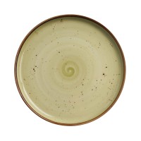 Lėlštė su aukštu apvadu, Fine Dine Olive, porcelianas, žalia, 210 mm