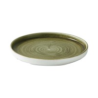 Lėlštė su aukštu apvadu, Stonecast Plume Green, porcelianas, žalia, 210 mm